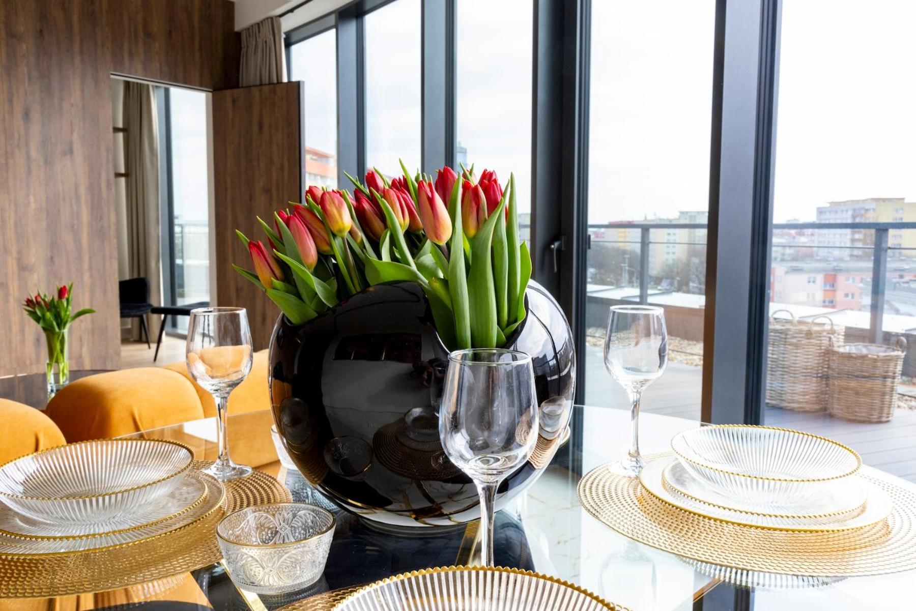Kaleo Apartments - Hanza Tower Szczecin Eksteriør bilde